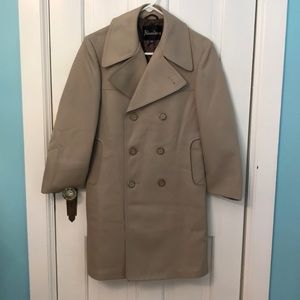 Men’s button front coat